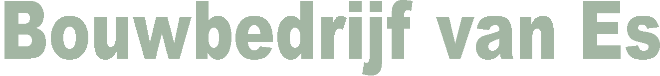 Bouwbedrijf van Es lisse Bollenstreek